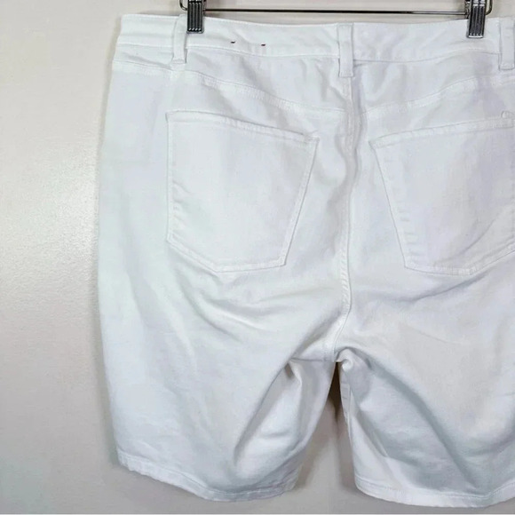 Talbots Womens Size 18W Crop Flawless Five Pocket Boyfriend Jean Short - Picture 12 of 15